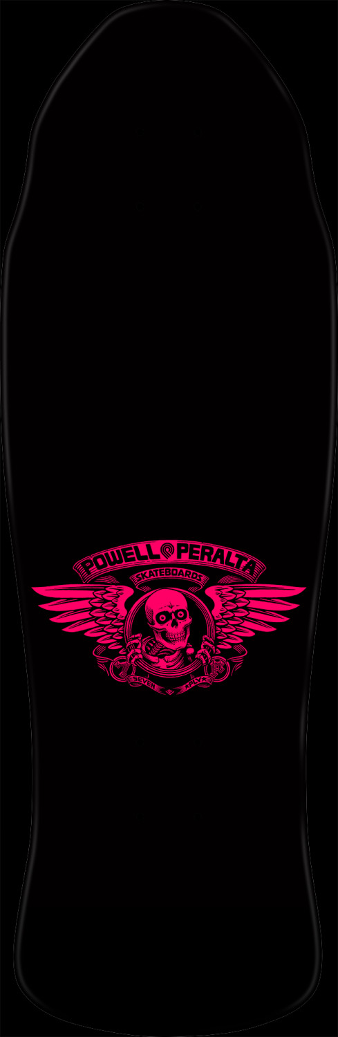 Powell Peralta Steve Caballero Street Blem Skateboard Deck Black Blue