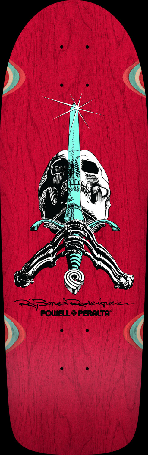 Powell Peralta OG Skull & Sword Reissue Skateboard Deck main image 1
