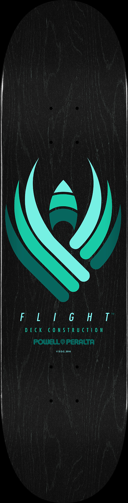 Powell Peralta Retro Black Series FLIGHT® Skateboard Deck - Shape