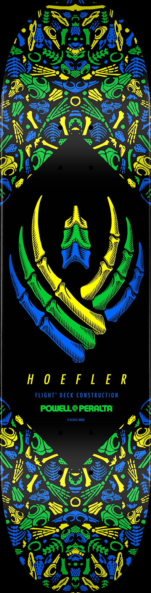 Powell Peralta Pro Kelvin Hoefler Bones FLIGHT® Skateboard