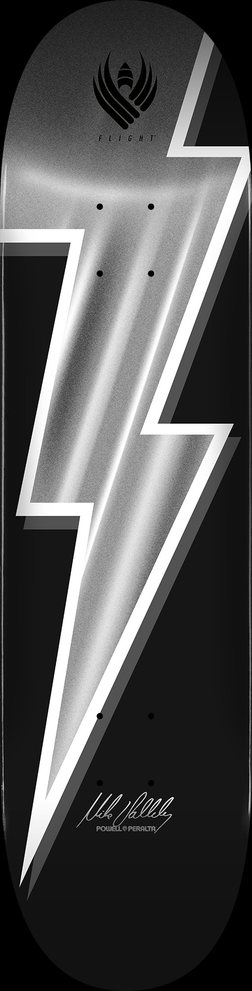 Powell Peralta Mike Vallely Lightning Bolt FLIGHT Skateboard Deck
