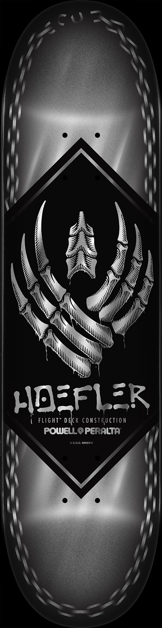 Powell Peralta Pro Kelvin Hoefler Chains FLIGHT® Skateboard Deck