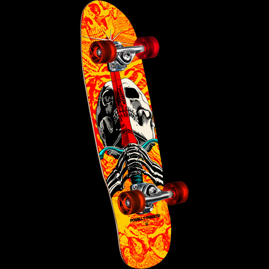 Powell Peralta Mini Skull and Sword Complete Skateboard - 8 x 30