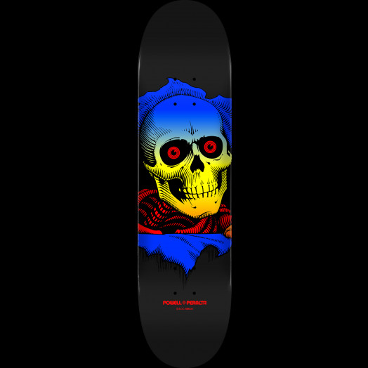 Powell Peralta Ripper Skateboard Deck Yellow Fade - Shape 249 - 8.5 x 32.08