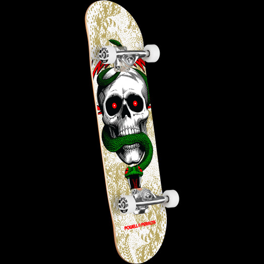 Powell Peralta Skull & Snake Birch Complete Skateboard White