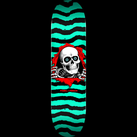 Powell Peralta Ripper Skateboard Deck Green - Shape 245 - 8.75 x 32.95
