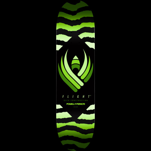 Powell Peralta Flight Safari Skateboard Deck Green - 8 x 31.45