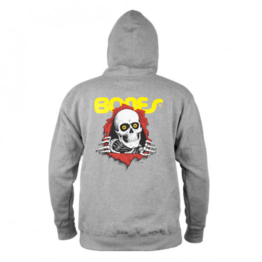 Powell Peralta Ripper Hooded Pullover - Gray - Powell-Peralta®