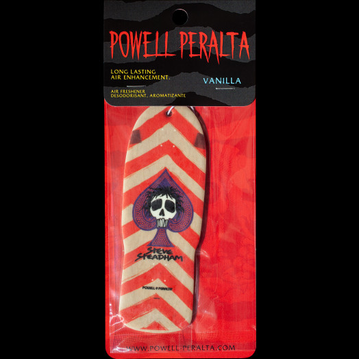 Powell Peralta Steadham Spade Air Freshener RED - Vanilla Scent