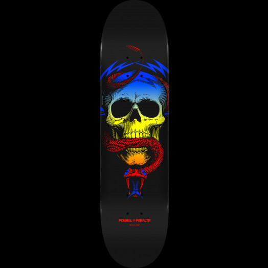 Powell Peralta McGill Skull & Snake Skateboard Yellow Fade - Shape 247 - 8 x 31.45