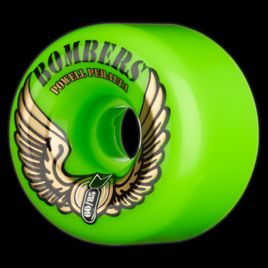 Powell Peralta Bombers 60mm 85a - Green (4 pack) - Powell-Peralta®