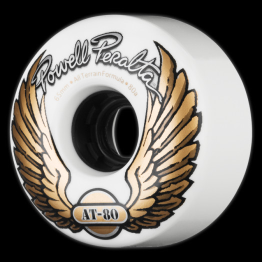 Powell Peralta AT-80 65mm 80a - White (4 pack)