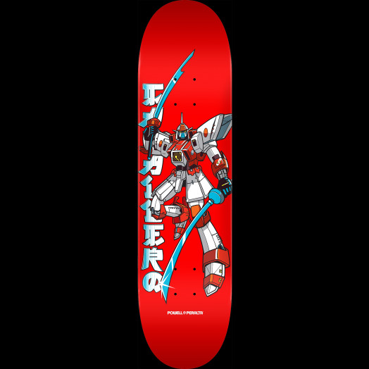 Powell Peralta Steve Caballero Gundam Skateboard Deck Red - Shape 243 - K20  8.25 X 31.95