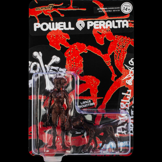 Powell Peralta Super 7 Collabo Action Figure Lance Mountain Wave 3