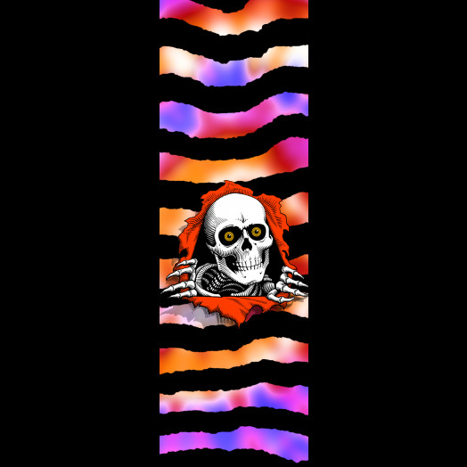 Powell Peralta Ripper Tie-Dye 02 Grip Tape Sheet 10.5 x 33