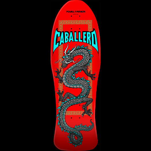 Powell Peralta Skateboard Complete Caballero Dragon Red 7.75 x 31.08