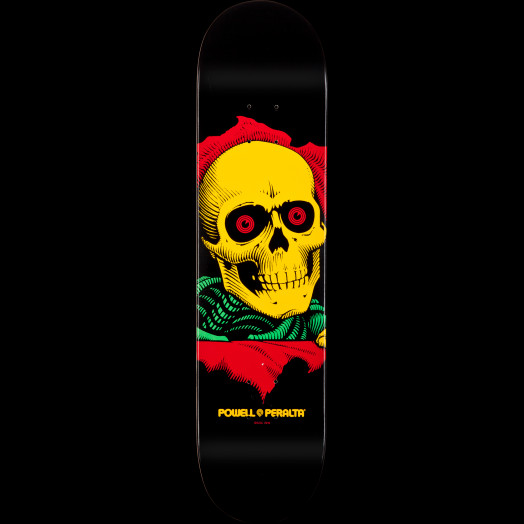 Powell Peralta Blacklight Ripper Skateboard Deck - 7.75 x 31.75