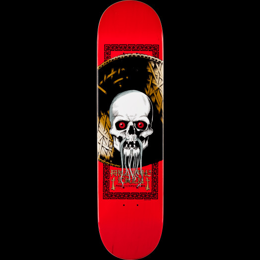 Powell Peralta Chin Skull Skateboard Deck - 8.25 x 32.5