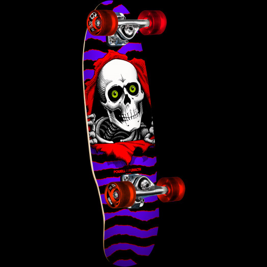 Powell Peralta Mini Ripper Birch Complete Skateboard Purple/Red - 7.5 X 24