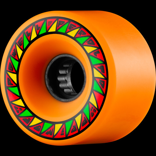 Powell Peralta Primo Skateboard Wheels 69mm 78A 4pk Orange