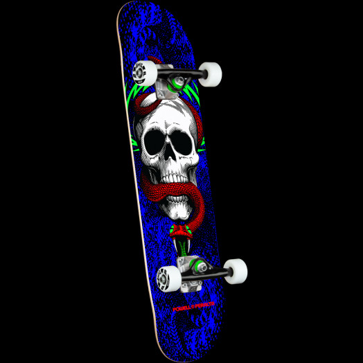Powell Peralta Skull & Snake One Off Royal Blue Birch Complete Skateboard - 7.75 x 31.08