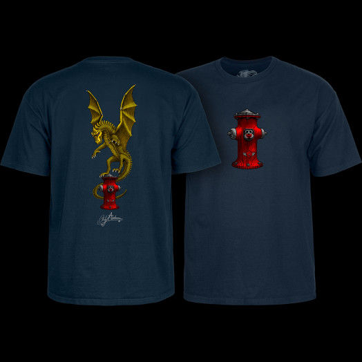 POWELLPERALTA パウエルペラルタ　Tシャツ アンディーアンダーソンM Powell Peralta Andy Anderson Skull T-Shirt - Black - Powell