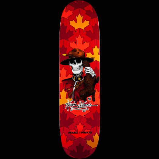 Powell Peralta Kevin Harris Mountie Skateboard Deck - 8 x 31.25