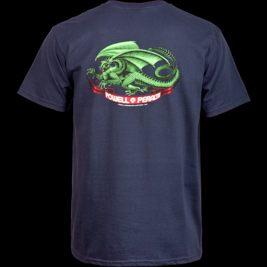 Powell Peralta Oval Dragon T-shirt - Navy