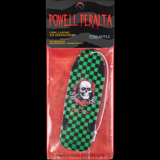 Powell Peralta Checker Ripper Green Air Freshener - Pineapple Scent