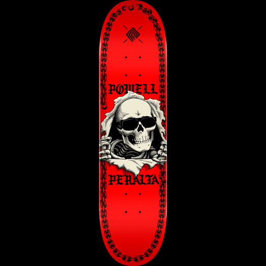 Powell Peralta Ripper Chainz Blem Skateboard Deck Red - 8 x 31.45