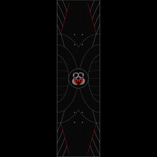 Powell Peralta Andy Anderson Theory Map Grip Tape Sheet 9 x 33