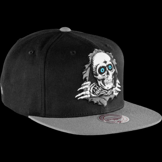 Powell Peralta Mitchell & Ness Ripper Cap Blue eyes