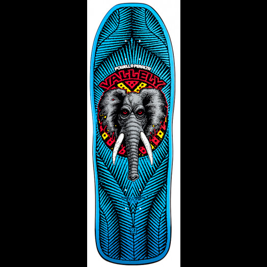 Powell Peralta POWELL PERALTA Mike Vallely Elephant Skateboard Deck '80s BONES BRIGADE Blue 