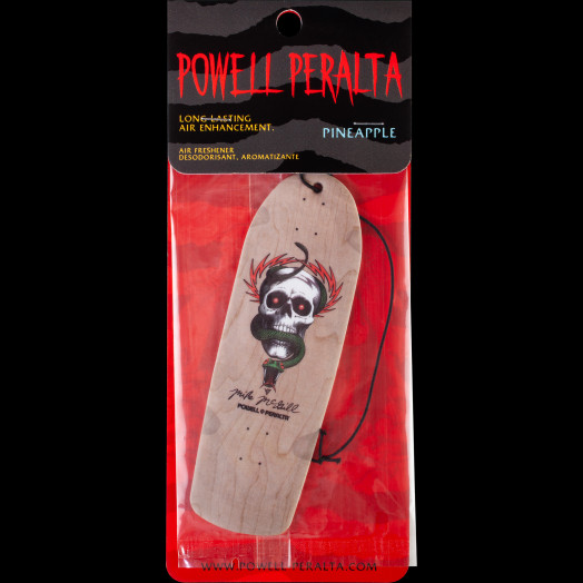 Powell Peralta OG Mike McGill Skull and Snake Air Freshener - Pineapple Scent