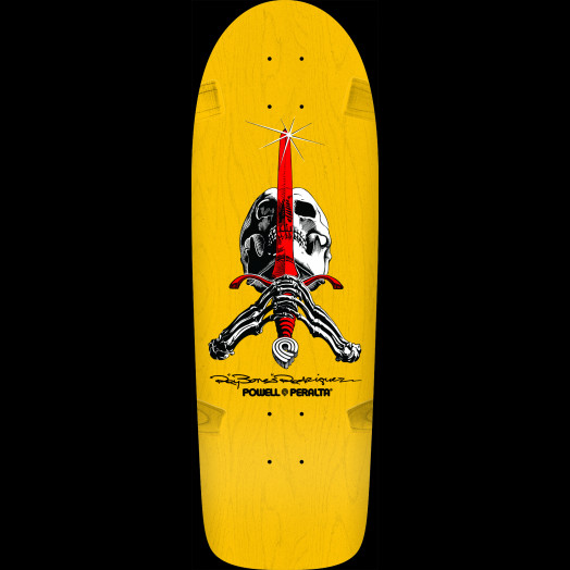 Powell Peralta Ray Rodriguez Skull and OG Snub Skateboard Blem Deck - x - Powell-Peralta®