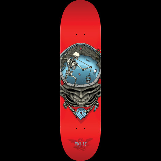 Powell Peralta Pro Mighty Pool Skateboard Deck Red -Shape 243 - 8.25 x 31.95
