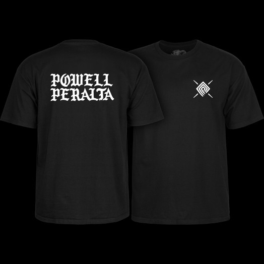 Powell Peralta PPP Burst T-shirt Black