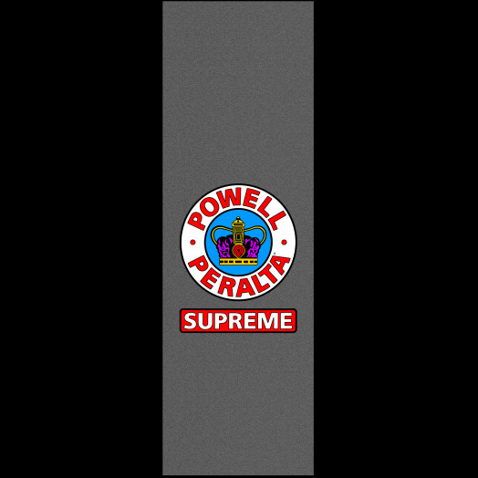 Powell Peralta Supreme CLEAR Grip Tape Sheet - 10.5 x 33