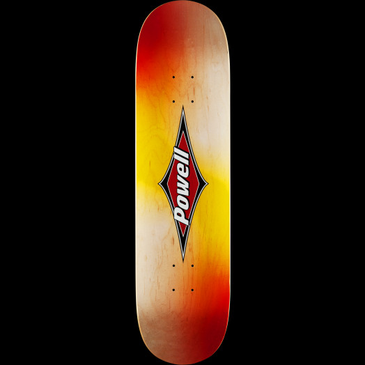 Powell Diamond Logo Skateboard Deck Sunset - Shape 243 - 8.25 x 31.95