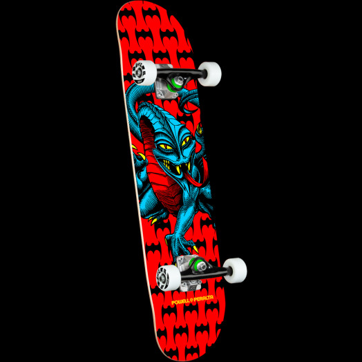 Powell Peralta Golden Dragon Skateboard Complete Knight Dragon 2 7.5" X 28.65" 