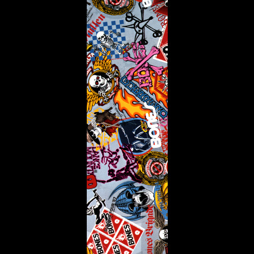 Griptape Powell Peralta Animal Menton Collage 9 - Planche De Skate