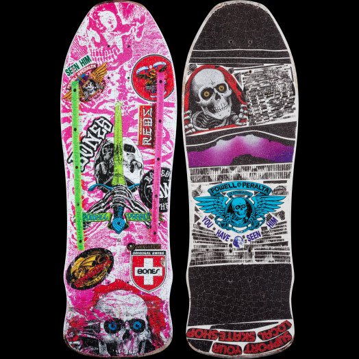 Powell Peralta Puzzle Skull Sword Geegah Pink Powell Peralta