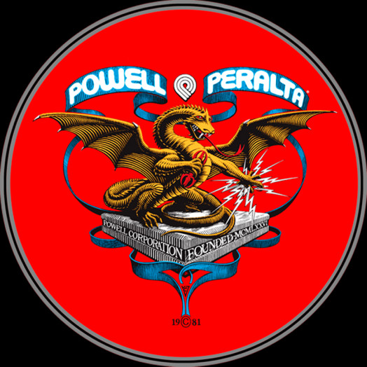 Powell Peralta Banner Dragon Sticker (10 pack)