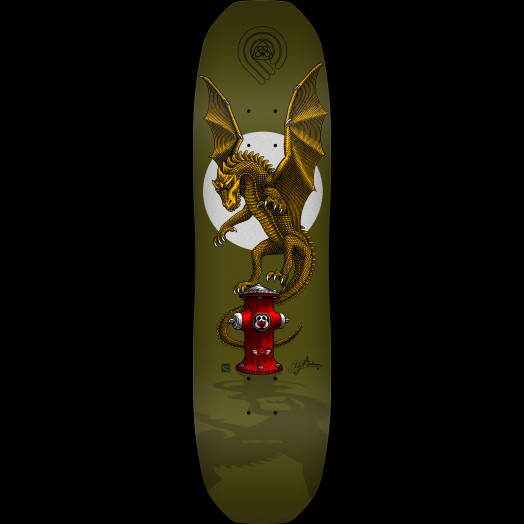Powell Peralta Pro Andy Anderson Hydrant 7-Ply Maple Skateboard Deck - Shape 311 - 8.45 x 31.8