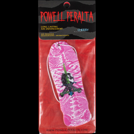 Powell Peralta OG GeeGah Skull & Sword Pink Air Freshener- Cherry Scent