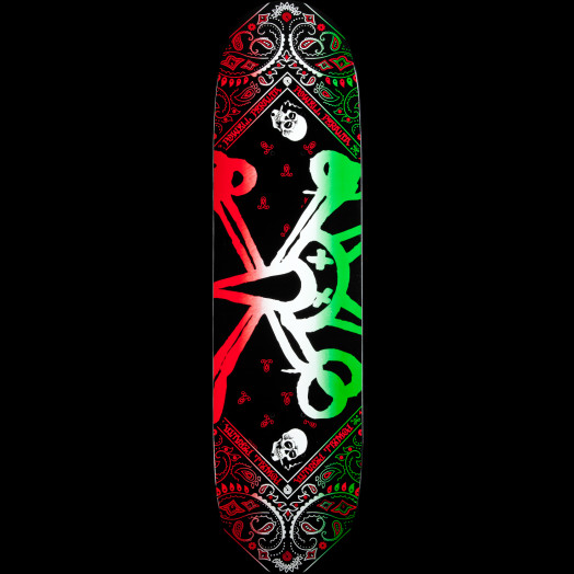 Powell Peralta Vato Rat Band Green Skateboard Deck - 8.125 x 31.25