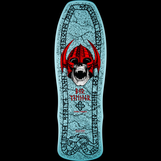 Powell Peralta Skateboard Complete Welinder Nordic Skull Blue Re-Issue 