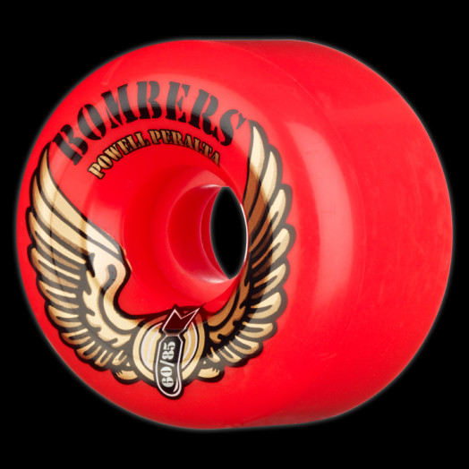 Powell Peralta Bombers 60mm 85a - Red (4 pack) - Powell-Peralta®