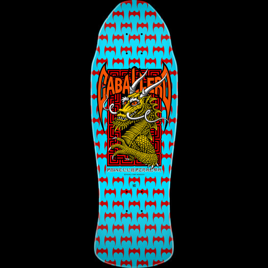Powell Peralta Caballero Street Skateboard Blem Deck Blue - 9.625 x 29.75