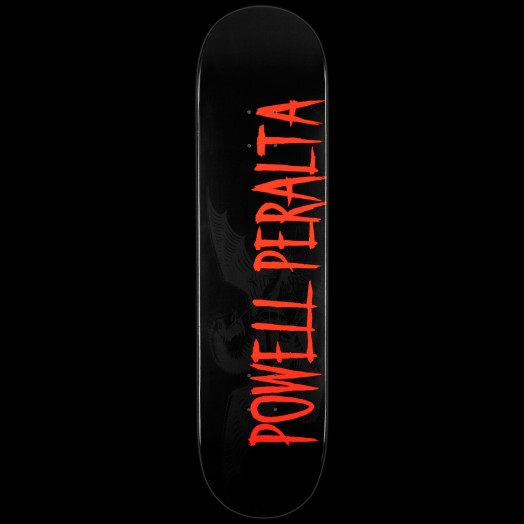Powell Peralta LIGAMENT Logo Skateboard Deck Black - 8.25 x 32.5